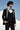 Designer Black Tuxedo 3 Piece Suit - Bharat Reshma