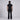 Men's Black Thread Work Co-ord Set - Test