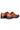 Pure Brown Derby Shoes with Dual-Tone Burnished Detailing