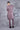 Designer Purple Indo-Western with Silver Foil Print