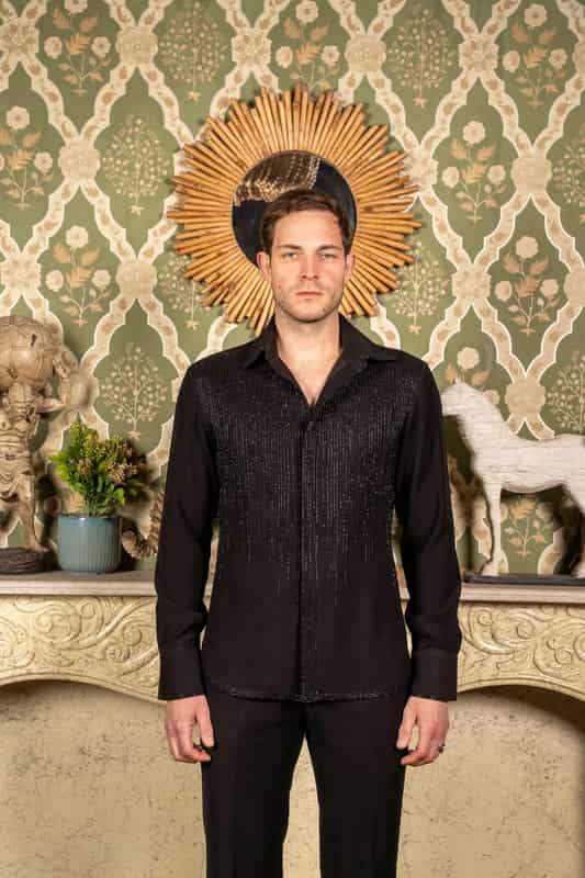 Black Noir Ombre Shirt