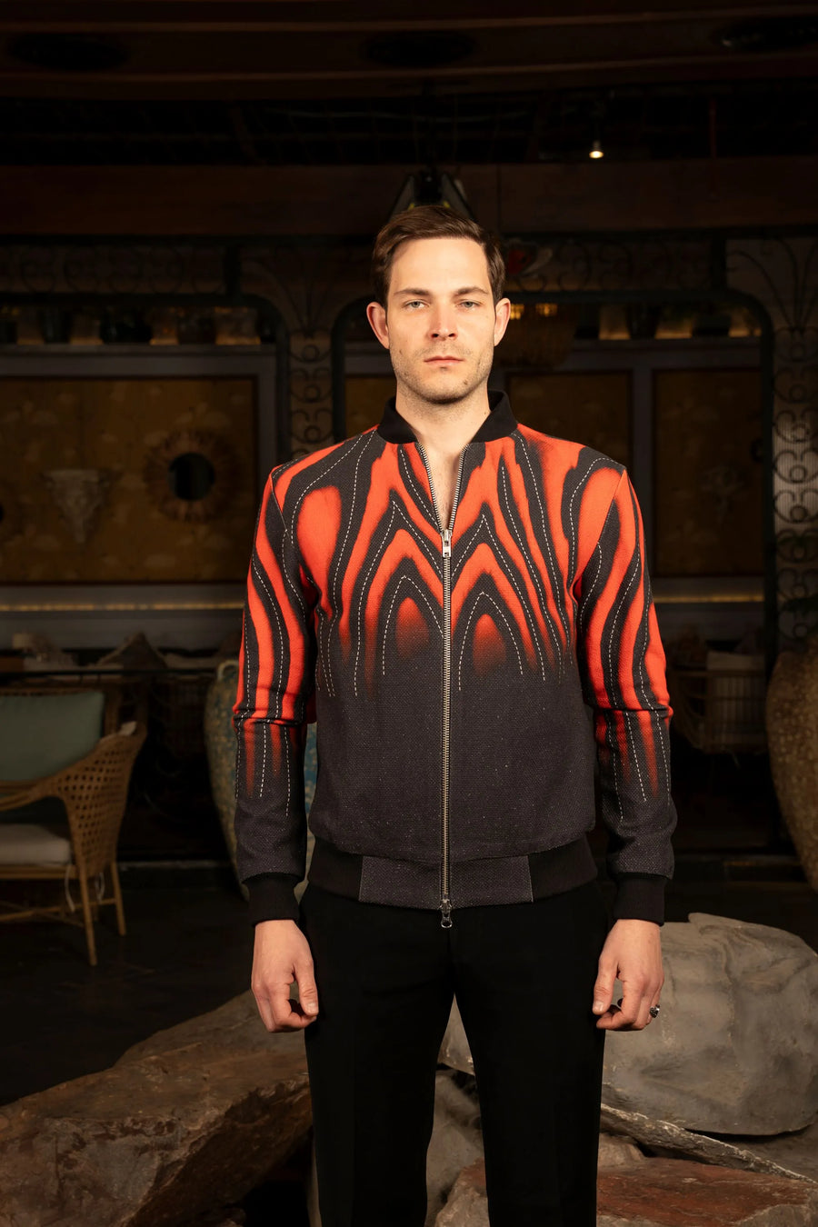 Sunset Digital print Jacket