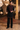 Men’s Black Magna Fabric Kurta with Red Thread, Moti & Cut-Dana Handwork