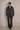 Modern Chain-Trimmed Black Suit with Retro Flair - Bharat Reshma