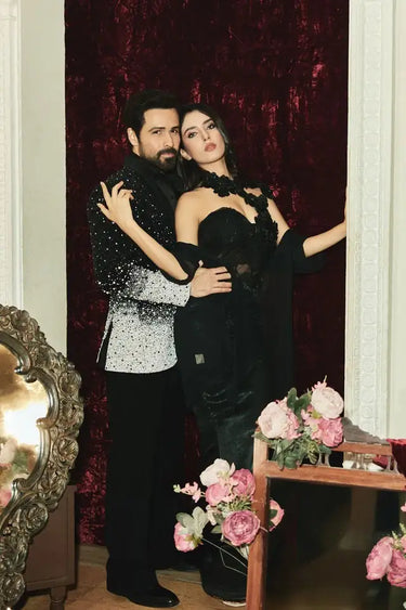 Emraan Hashmi Eclipse Pearl Ombré Tuxedo