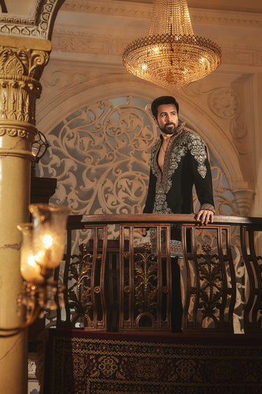 A regal edge kurta with Emraan Hashmi - Bharat Reshma