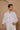 White linen puff embroidery jacket