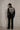 Regal Black Tux with Silver & Ivory Embroidery