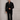 Velvet Tux with 3D Black Embroidery - Bharat Reshma