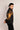 Black Magna Suiting Fire Hand Paint Jacket - Bharat Reshma