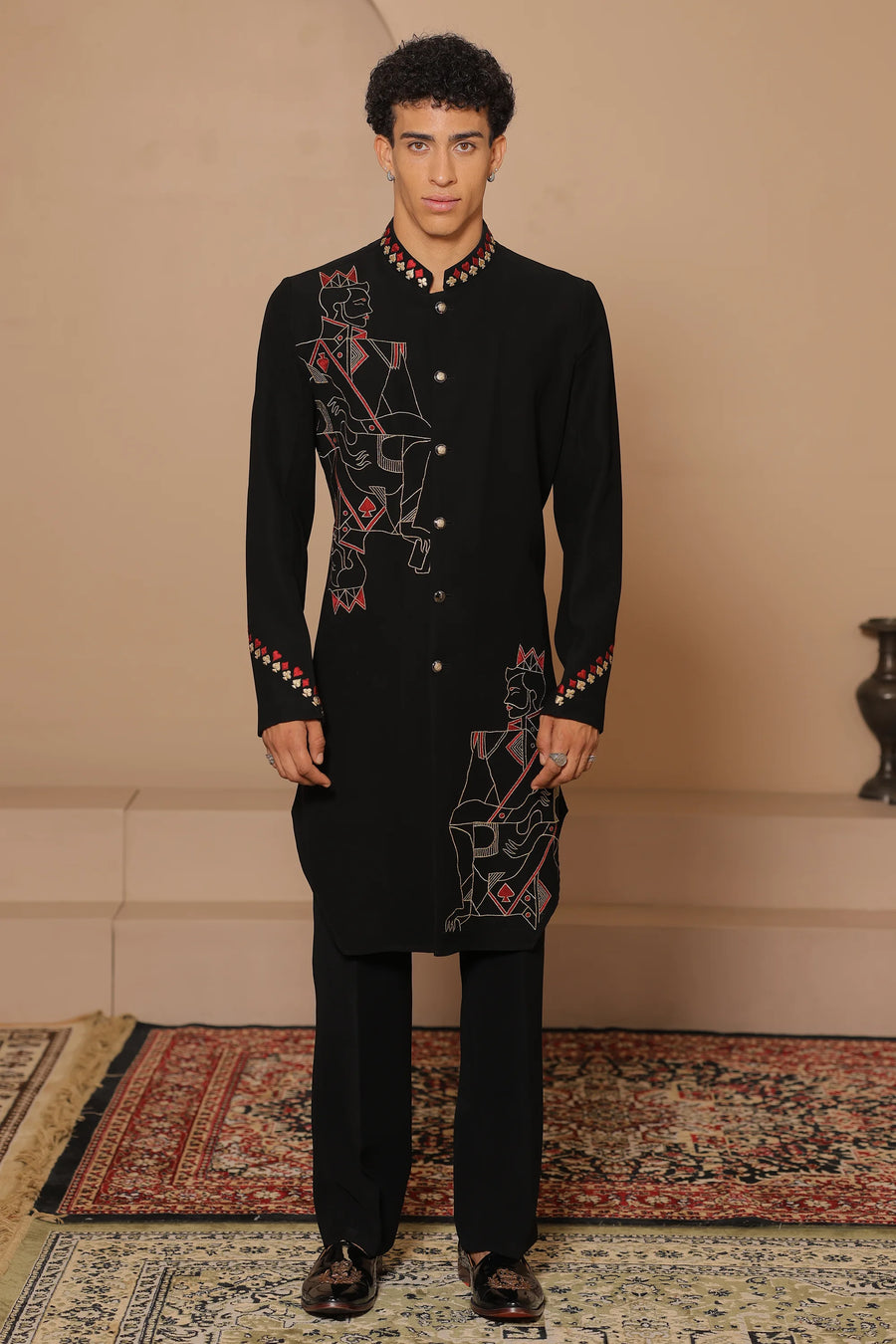 King of Hearts Kurta Set