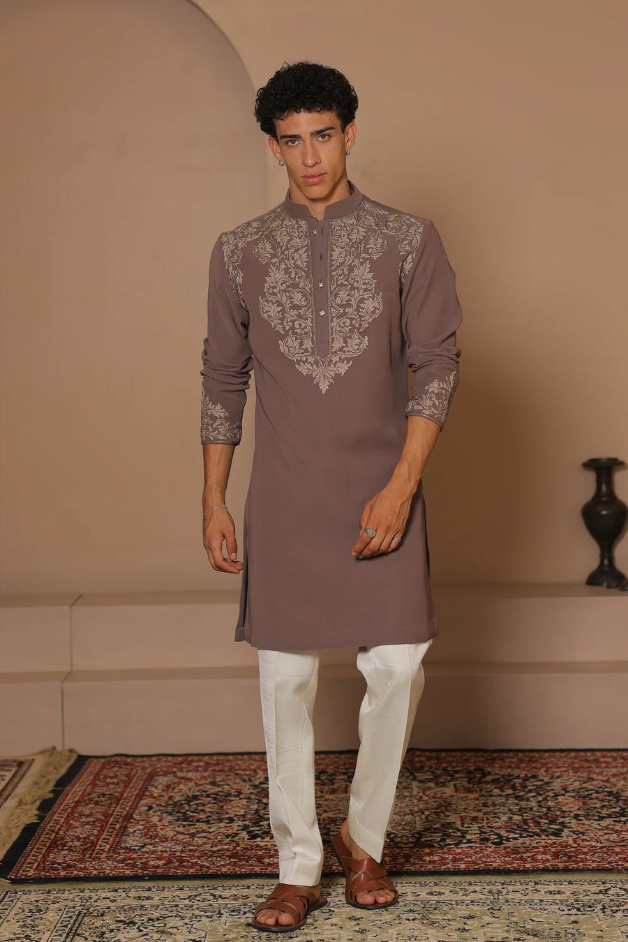 Earthline heritage kurta set