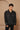 Black linen puff embroidery jacket