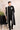 Black Royal Indowestern Stole Set