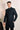 Blue Jacquard Indo Western Set for Men