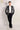 Black One Line Digital Print Blazer