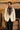 White Crystal Embroidered Collar Tuxedo Set