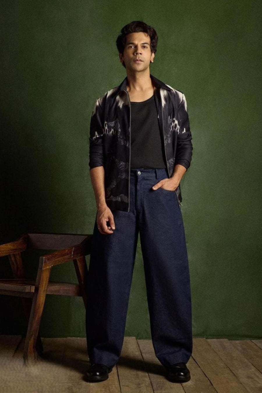 Rajkummar Rao in Black Sand Co-Ord Set
