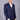 Designer Blue Fauble-breasted suit - Bharat Reshma