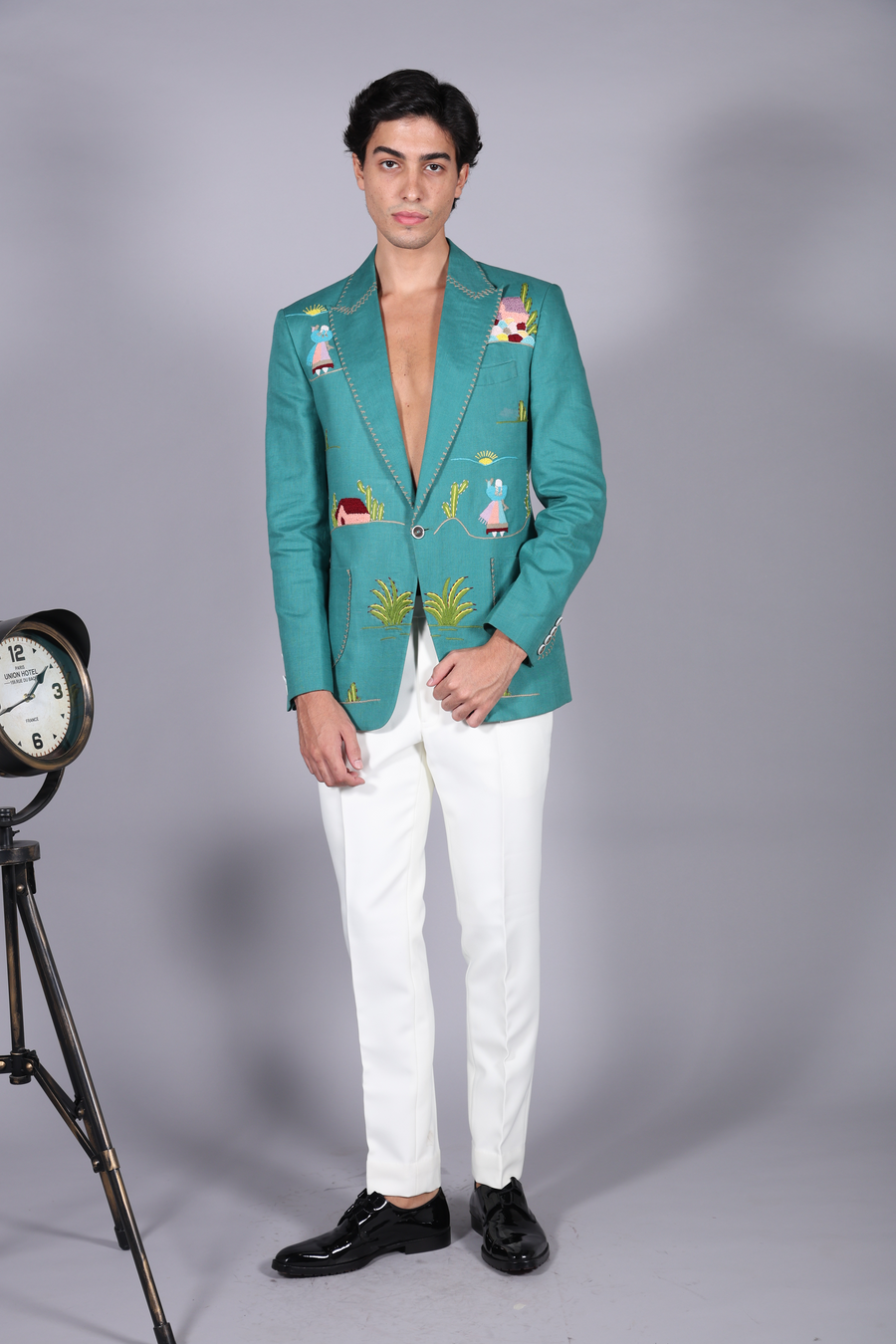 Blue Teal fun jacket