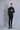 Designer Black Metal embroided tuxedo - Bharat Reshma