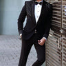 DHEERAJ DHOOPAR in Our Black Designer 2 Piece Suit for Men - Bharat Reshma