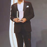 MANOJ BAJPYEE In Our Black 2 Piece Suit for Men - Bharat Reshma