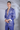 Designer Blue Perfect wardrobe stopper 2 Piece Suit - Bharat Reshma