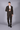 Brown Plain Suit and Pant Set - Bharat Reshma