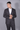 Gray full sleeve Classic formal suit - Bharat Reshma