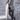 Designer Grey Resham Embroidered Tuxedo - Bharat Reshma
