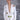 White Tuxedo highlight with Zari thread embroidery - Bharat Reshma