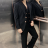 Dheeraj Dhoopar in Our Men's Black 3-piece suit - Bharat Reshma