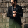 Rithvik Dhanjani in Our Premium Black 3 Piece suit - Bharat Reshma