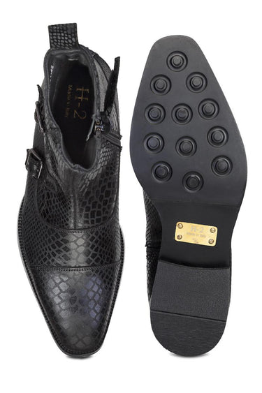 Rowls Pattern Boot - Bharat Reshma