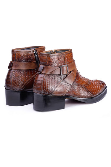 Ashton Zipper Boots - Bharat Reshma