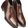 Goodyear Welted Lace Brown Shoes for Men - Bharat Reshma