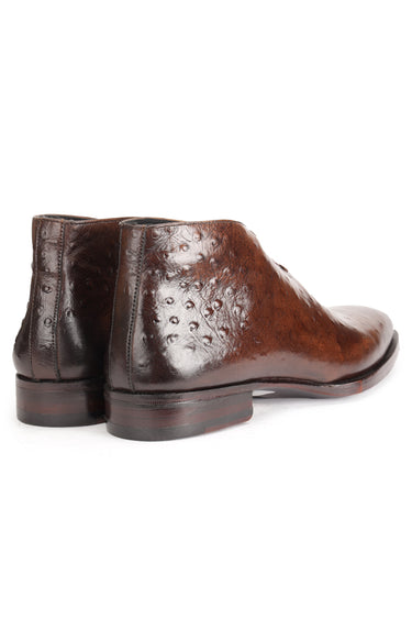 Goodyear Welted Lace Brown Shoes for Men - Bharat Reshma