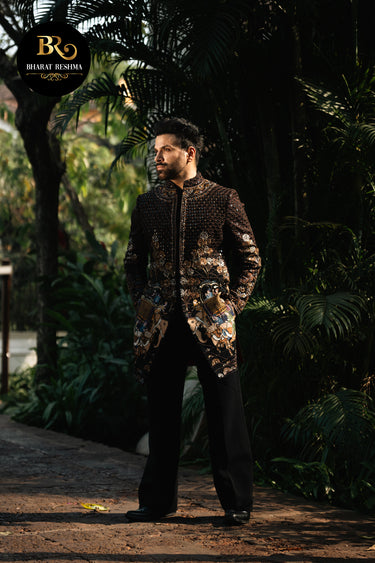 Rithvik Dhanjani in Our Black Indo Western - Bharat Reshma