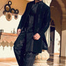 Rithvik Dhanjani in Our Black Open styled Indo Western - Bharat Reshma