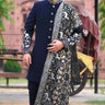 Abhinav Shukla in Our Blue Designer Indo Western - Bharat Reshma