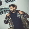 Bismil in Our Blue Indo-western Set - Bharat Reshma