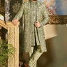 EMRAAN HASHMI in Olive Indo-Western Open Jacket - Bharat Reshma