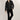 Black Magna Suiting Hand Paint Jacket - Bharat Reshma