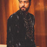 BISMIL In Our Black Velvet Kurta Embroidery Mirror with Pant - Bharat Reshma