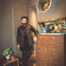 Bismil In Our Black Designer Velvet Kurta Set with Jacket - Bharat Reshma