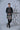 Designer Black Front-back embroided kurta - Bharat Reshma