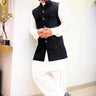 Shoaib Ibrahim in Our Kurta Pajama Waistcoat Set - Bharat Reshma