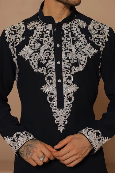 Sterling heritage kurta set - Bharat Reshma