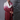 Maroon Mirror Work Designer Kurta Set with Stole - Bharat Reshma